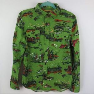 Billionaire Boys Club Fly Fishing Flannel Shirt sz M